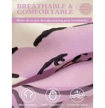 Sanrio Cute Cartoon Print Fitted Sheet - Kuromi, Cinnamoroll, Hello Kitty Bedding - Breathable Anti-Pilling Mattress Protector