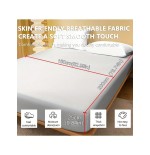 Ultra Soft Solid Color Fitted Sheet - Deep Pocket for All Bed Sizes