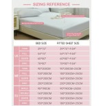 Soft Solid Color Fitted Sheet - 25cm Deep Pocket, Oeko-Tex Certified