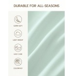 Soft Solid Color Fitted Sheet - 25cm Deep Pocket, Oeko-Tex Certified