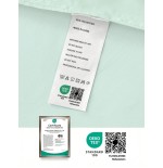 Soft Solid Color Fitted Sheet - 25cm Deep Pocket, Oeko-Tex Certified