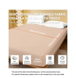 Ultra Soft Solid Color Fitted Sheet - 25cm Deep Pocket