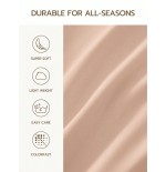 Ultra Soft Solid Color Fitted Sheet - 25cm Deep Pocket