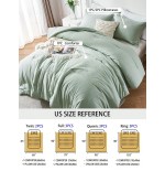 Boho Cationic Dyeing Queen Comforter Set - Luxury All Season Bedding