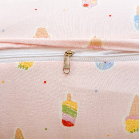 Ice Cream Print Body Pillow for Side Sleepers - Soft Leg Pillow