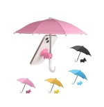 2-Pack Phone Sun Umbrella with Suction Cup - Anti-UV Phone Parasol