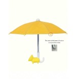 2-Pack Phone Sun Umbrella with Suction Cup - Anti-UV Phone Parasol