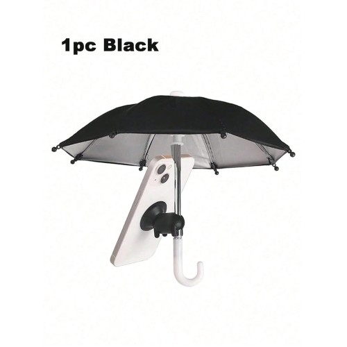 2-Pack Phone Sun Umbrella with Suction Cup - Anti-UV Phone Parasol