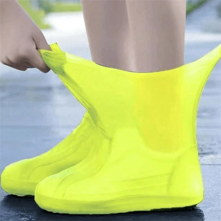 Waterproof Non-Slip Shoe Covers - Reusable Rubber Rain Boots