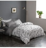 柔软舒适清新涂鸦图案床上用品