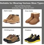 Anti-Slip Ice Cleats - Steel Spike Shoe Covers for Winter Walking