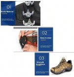 Anti-Slip Ice Cleats - Steel Spike Shoe Covers for Winter Walking