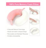 Adjustable Memory Foam Travel Neck Pillow - Airplane, Car & Home