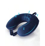 Adjustable Memory Foam Travel Neck Pillow - Airplane, Car & Home