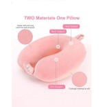 Adjustable Memory Foam Travel Neck Pillow - Airplane, Car & Home