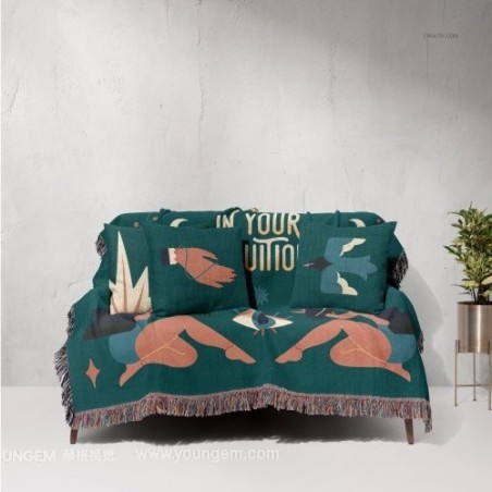 Wear-resistant Thickened All-Season Multi-Purpose Blanket, Sofa Blanket, Picnic Blanket