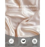 2/3pcs Black Satin Fitted Sheet Set – Silky Soft 11.8" Deep Pocket Bedding (1 Sheet + 1/2 Pillowcases)