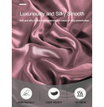 2/3pcs Black Satin Fitted Sheet Set – Silky Soft 11.8" Deep Pocket Bedding (1 Sheet + 1/2 Pillowcases)