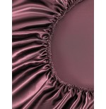 2/3pcs Black Satin Fitted Sheet Set – Silky Soft 11.8" Deep Pocket Bedding (1 Sheet + 1/2 Pillowcases)