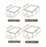 White Ruffled Bed Skirt - Bohemian Farmhouse Microfiber Bedding