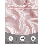 2/3pcs Black Satin Fitted Sheet Set – Silky Soft 11.8" Deep Pocket Bedding (1 Sheet + 1/2 Pillowcases)