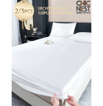 2/3pcs Black Satin Fitted Sheet Set – Silky Soft 11.8" Deep Pocket Bedding (1 Sheet + 1/2 Pillowcases)