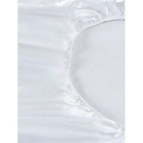 2/3pcs Black Satin Fitted Sheet Set – Silky Soft 11.8" Deep Pocket Bedding (1 Sheet + 1/2 Pillowcases)