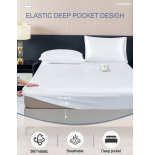 2/3pcs Black Satin Fitted Sheet Set – Silky Soft 11.8" Deep Pocket Bedding (1 Sheet + 1/2 Pillowcases)