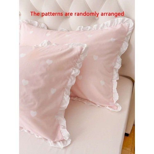 Leopard Print Pillowcase - 100% Polyester Lace, Soft & Comfortable