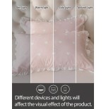 Leopard Print Pillowcase - 100% Polyester Lace, Soft & Comfortable