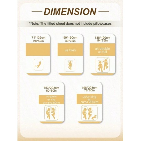 Waterproof Cooling Mattress Protector - Breathable Fitted Sheet