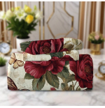 Butterfly Flower Quilt Set - 2/3pc Summer Bedding with Pillowcases