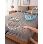 Waterproof Cooling Mattress Protector - Breathable Fitted Sheet