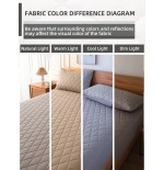 Waterproof Cooling Mattress Protector - Breathable Fitted Sheet