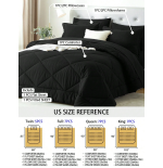 Queen 7-Pc Bed in a Bag Comforter Set - Geometric Pattern Bedding