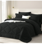 Queen 7-Pc Bed in a Bag Comforter Set - Geometric Pattern Bedding