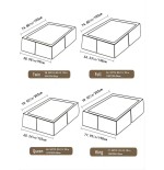 White Ruffled Bed Skirt - Bohemian Farmhouse Bedroom Decor