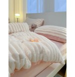 3-Piece Flannel Duvet Cover Set - Soft & Cozy Bedding