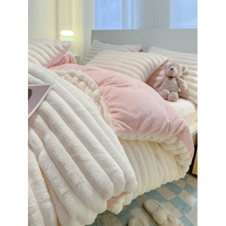 3-Piece Flannel Duvet Cover Set - Soft & Cozy Bedding