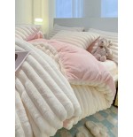 3-Piece Flannel Duvet Cover Set - Soft & Cozy Bedding