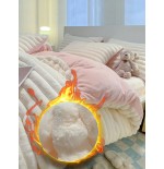 3-Piece Flannel Duvet Cover Set - Soft & Cozy Bedding