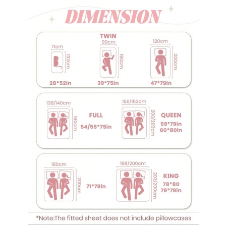 Pink Bowknot Fitted Sheet - Anti-Pilling Mattress Protector