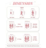 Pink Bowknot Fitted Sheet - Anti-Pilling Mattress Protector