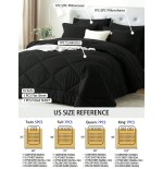 Queen 7-Pc Bed in a Bag Comforter Set - Geometric Pattern Bedding