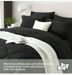 Queen 7-Pc Bed in a Bag Comforter Set - Geometric Pattern Bedding