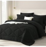 Queen 7-Pc Bed in a Bag Comforter Set - Geometric Pattern Bedding