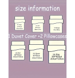 3-Piece Flannel Duvet Cover Set with 2 Pillowcases | Soft Bedding