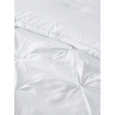 Queen Pinched Pleat Comforter Set - 7-Piece All-Season Bedding