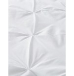 Queen Pinched Pleat Comforter Set - 7-Piece All-Season Bedding