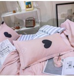 Soothing Solid Color Bedding - Comfortable King Size Bed Set